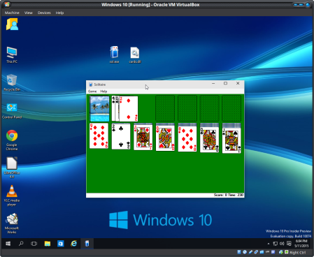 Solitaire In Windows Vista