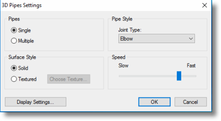 Windows 10 Pipes screensaver settings