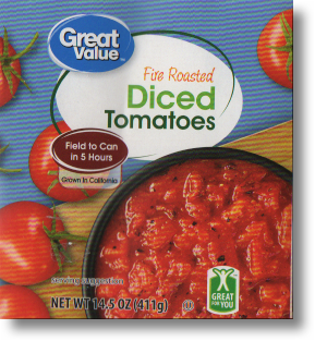 2 cans fire roasted diced tomatoes