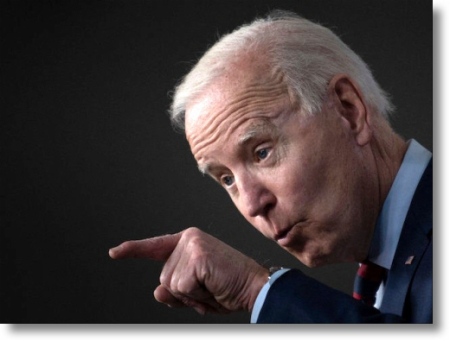Joe Biden says, "Pull my finger."